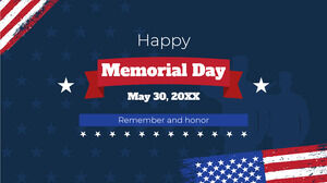Memorial Day Free Presentation Template – Google Slides Theme and PowerPoint Template