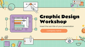 Plantilla de presentación gratuita para taller de diseño gráfico – Tema de Google Slides y plantilla de PowerPoint
