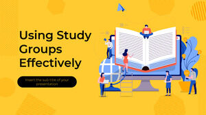 Usando Grupos de Estudo Efetivamente Modelo de Apresentação Gratuito – Tema do Google Slides e Modelo do PowerPoint