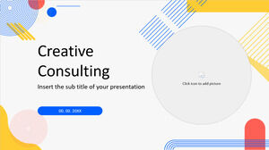 創意諮詢免費演示模板 - Google 幻燈片主題和 PowerPoint 模板