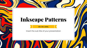 Inkscape Patterns Design di presentazione gratuito per il tema Presentazioni Google e modello PowerPoint
