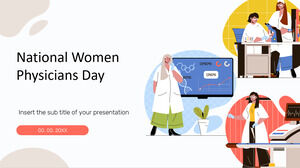 全国女性医师日免费演示文稿设计谷歌幻灯片主题和 powerpoint 模板
