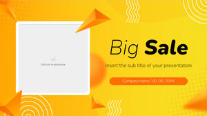 Big Sale Free PowerPoint Template and Google Slides Theme