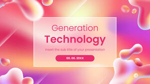 Generation Technology Darmowy szablon programu PowerPoint i motyw Google Slides