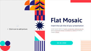 Flat Mosaic Free PowerPoint Template and Google Slides Theme