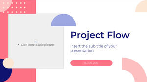 프로젝트 흐름 무료 파워포인트 템플릿 및 Google 슬라이드 테마