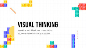Визуальное мышление Бесплатный шаблон PowerPoint и тема Google Slides