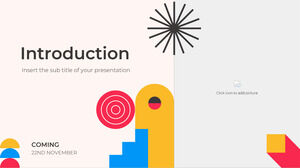 Introduction Modèle PowerPoint gratuit et thème Google Slides