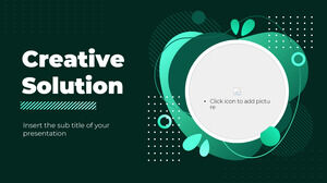 Creative Solution 無料の PowerPoint テンプレートと Google スライドのテーマ