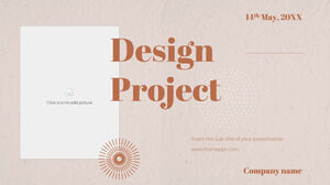 Design Project Kostenlose PowerPoint-Vorlage und Google Slides-Design