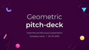 Pitch deck Tech Modèle PowerPoint gratuit et thème Google Slides