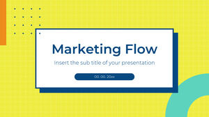Marketing Flow Kostenlose PowerPoint-Vorlage und Google Slides-Design