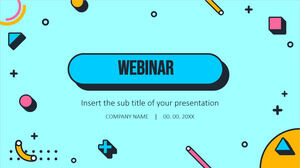 Tema gratuito de Google Slides y plantilla de PowerPoint para seminario web