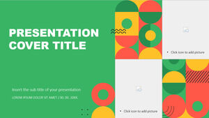 Kostenlose Google Slides-Designs und PowerPoint-Vorlagen für die Punktpräsentation geometrischer Formen