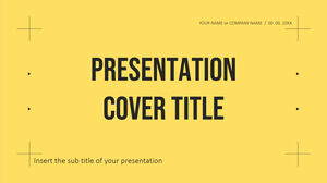 Temi gratuiti di Presentazioni Google e modelli PowerPoint per presentazioni dal design moderno e semplice