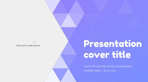 Бесплатные шаблоны PowerPoint и темы Google Slides для бизнеса абстрактный треугольник Презентация