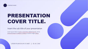 Modelli gratuiti di PowerPoint e temi di Presentazioni Google per Geometry Minimal Presentation