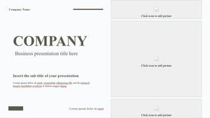 公司 SWOT 免費 PowerPoint 和 Google 幻燈片模板