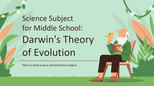 Przedmiot naukowy dla gimnazjum: teoria ewolucji Darwina
