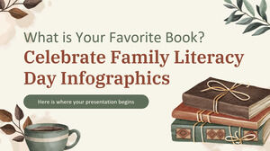 Qual è il tuo libro preferito? Festeggia l'infografica della Giornata dell'alfabetizzazione familiare