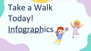 ¡Da un paseo hoy! infografías
