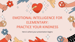초등학생을 위한 감성 지능: 친절을 실천하세요