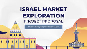 اقتراح مشروع استكشاف سوق إسرائيل