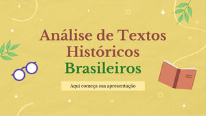 Analisi dei testi storici brasiliani