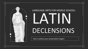 Arts du langage au collège : déclinaisons latines