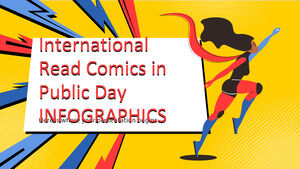 Międzynarodowe czytanie komiksów w infografikach Dnia Publicznego