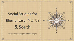 Обществознание для начальной школы: Север и Юг