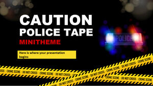 Tema Mini Tape Polisi Hati-hati