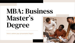 MBA: Business Master's Degree