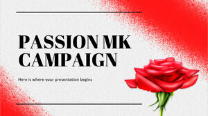 Campagne Passion MK