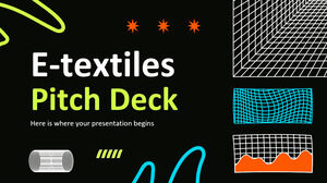E-tekstylia Pitch Deck