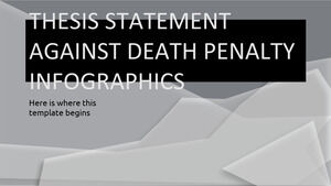 Declaração de Tese Contra a Pena de Morte Infográficos