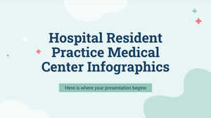 Infographie du centre médical de la pratique des résidents hospitaliers
