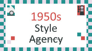 Agence de style des années 50