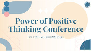Conferenza sul potere del pensiero positivo