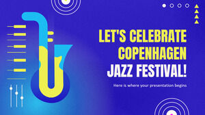 讓我們慶祝哥本哈根爵士音樂節！