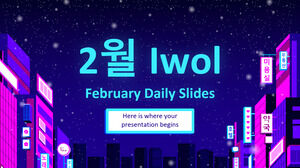2월 Iwol – Planificateur mensuel