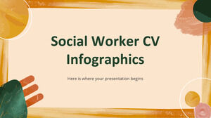 Infografía de CV de trabajador social
