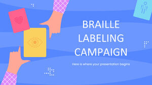 Campaña de Etiquetado Braille