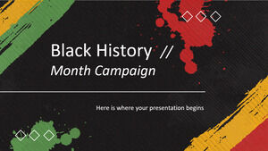 Black History Month Campaign