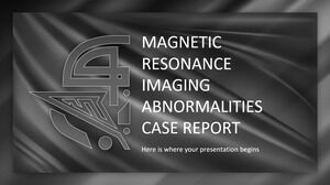 磁気共鳴画像異常の症例報告