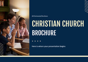 Broșura Bisericii Creștine