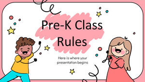 Pre-K 수업 규칙