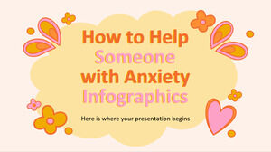 Cómo ayudar a alguien con infografía de ansiedad