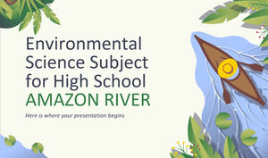Materia de Ciencias Ambientales para Bachillerato - Río Amazonas