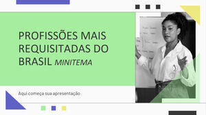 브라질에서 가장 요구되는 직업 미니테마